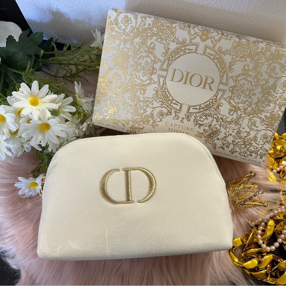 Brand New Dior Embroidered Pouch.
